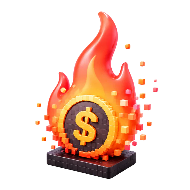 Pixel flame showing wasted ad spend
